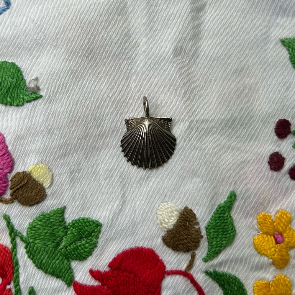 Sterling Silver 925 Shell Charm Pendant (2 for $30)